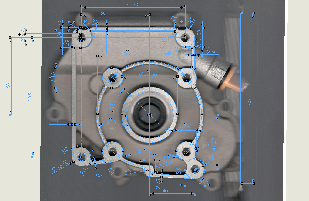Generator Engine Dimensions and CAD