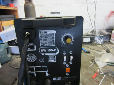 MIG welder feed control board replacement 