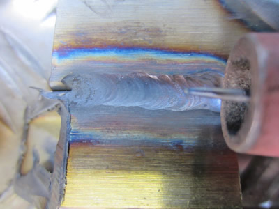 TIG welding 316L stainless without filler