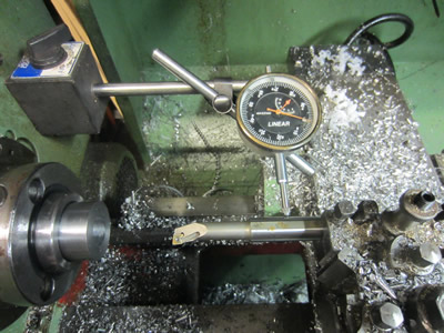 MT4.5 Adapter - Level boring bar with clock